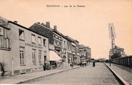 Gembloux Rue De La Station Estaminet G. Pirson Café - Gembloux