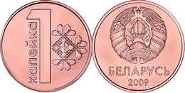 BELARUS / BIELORRUSIA  1 Copeco/Kopek/Kapeyka 2.009 Acero/Cobre KM#561  SC/UNC  T-DL-12.659 - Belarús