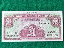 Gran Bretagna 1 Pound 1972 - British Armed Forces & Special Vouchers