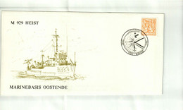 Omslag M929 Heist Marinebasis Oostende  Vlootdagen Journées De La Marine 1986 - Boten