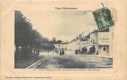 54-TOUL- COURS D'ALSACE-LORRAINE, AU DERNIER PLAN, L'HOPICE SAINT-CHARLES - Toul