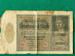 GERMANIA 10000 Mark 1922 - 10.000 Mark