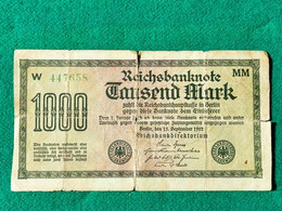 GERMANIA 1000 Rentenmark 1922 - 1000 Mark