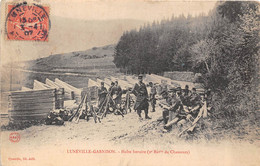 54-LUNEVILLE--GARNISON- HALTE HORAIRE ( 2e BATon DE CHASSEURS) - Luneville