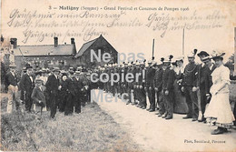 80  - Matigny (Somme)  - Grand Festival Et Concours De Pompes 1906 - Autres Communes