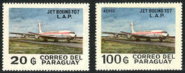 Paraguay 1980 Lineas Aereas LAP Airlines Lignes Aériennes Boeing 707   (Yvert 1785 SG Gibbons 1222) - Vliegtuigen