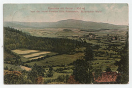 Panorama Mit Rachel Von Der Hotel - Pension Villa Rabenstein / Jahr 1911 - Zwiesel