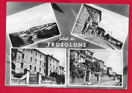CARTOLINA VG ITALIA - Saluti Da FROSOLONE - Vedutine Multivue - 10 X 15 - 1961 - Isernia