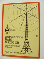 BARI  SOCCORSO     RADIO  CLUB    QSL  CORRISPONDENZA   Amateur   Radio Amateurs   QSL RADIO CARD  QXL - CB-Funk