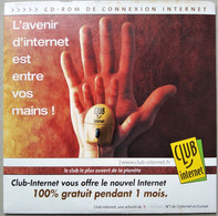 - Pochette CD ROM De Connexion Internet  - CLUB INTERNET - - Kit De Conección A Internet