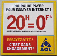 - Pochette CD ROM De Connexion Internet - AOL - - Kit De Conección A Internet