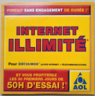 - Pochette CD ROM De Connexion Internet - AOL - - Internetaansluiting