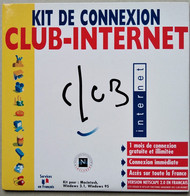 - Pochette CD ROM De Connexion Internet  - CLUB INTERNET - - Kit Di Connessione A  Internet