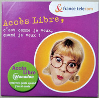 - Pochette CD ROM De Connexion Internet - WANADOO - - Kit Di Connessione A  Internet