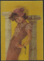 YOUNG GIRL Nude. Erotic Girl "3D STEREO CARD" (see Sales Conditions) 03882 - Stereoscope Cards