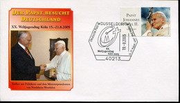 Germany Special Cover Papal Visit - Pope Benedict - Papas