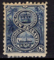 NOUVELLE ZELANDE YT N°89 NEUF * (VLH) TRANSPORTS BATEAUX - Unused Stamps
