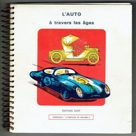 Album D'images Coop - L'Auto à Travers Les âges - 1964 - Complet Avec 100 Plaques Métalliques - Voitures - Albums & Katalogus