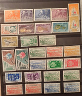 Nouvelles-Hebrides/New Hebrides Petite Collection Entre 1949 Et 1976 Cote +600€ ** TB - Collections, Lots & Series