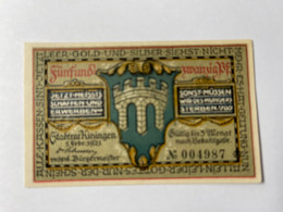 Allemagne Notgeld Kitzingen 25 Pfennig - Collections
