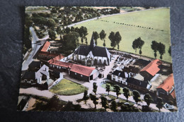 CPSM - NOYELLES Sur MER (80) - Vue Aérienne - L'église - Noyelles-sur-Mer