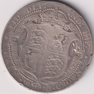 GREAT BRITAIN , HALF CROWN 1910 ,  SILVER COIN - K. 1/2 Crown