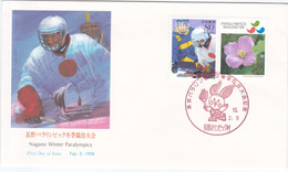 Japan 1998, FDC Unused, Olympic Games - FDC