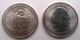 USA Quarter 1/4 Dollar 2016 D, Harpers Ferry - West Virginia, KM#637, Unc - 2010-...: National Parks