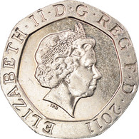 Monnaie, Grande-Bretagne, Elizabeth II, 20 Pence, 2011, SUP, Copper-nickel - 20 Pence
