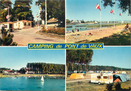 / CPSM FRANCE 01 "Pont De Vaux" / CAMPING - Pont-de-Vaux