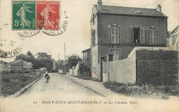 / CPA FRANCE 95 "Soisy Sous Montmorency, Le Chemin Vert " - Soisy-sous-Montmorency