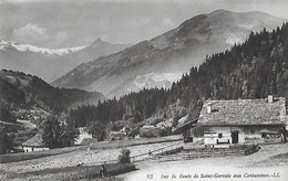 74 - Hte Haute Savoie - CONTAMINES MONTJOIE - Sur La Route De St Saint Gervais - Chalet - Contamine-sur-Arve