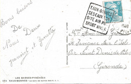 GANDON 8F No 810 EAUX BONNES  SES EAUX SON SITE SON AIR PUR SPORT D HIVER - 1945-54 Marianne De Gandon