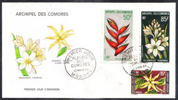 ARCHIPEL COMORES - FDC Flore - 20.03.1969 - COMOROS - KOMOREN - Storia Postale