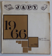 JAPY - Grand Calendrier Mural Images De France 1966 - TBE - Grand Format : 1961-70