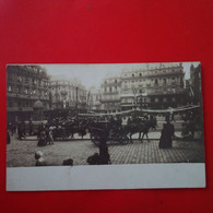 CARTE PHOTO ANGERS PLACE ANIMEE - Angers