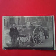 CARTE PHOTO METIER MARCHAND AMBULANT  LIEU A IDENTIFIER - Other & Unclassified