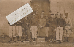 TOUL - Militaires Du 153ème Régiment D'infanterie ,  3ème Escouade Posant En 1907   ( Carte Photo ) - Toul