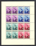 SERBIA - .Mi.No. 82/85, Complete Sheet In Good Quality. - Serbia