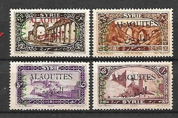 Alaouites Série Poste Aérienne N° 5 à 8 Complète, Timbres Neufs Avec Charnières - Neufs