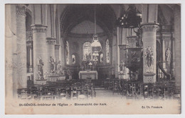 ST GENOIS  INTERIEUR DE L'EGLISE - Zwevegem