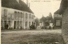 Saulieu * La Rue Grillot * Hôtel De La Poste PICARD - Saulieu