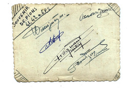 Souvenir De PIONS 1941 1942 AVEC SIGNATURES AU DOS - Scuole