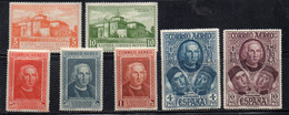 Q253 - SPAGNA 1930 ,  Posta Aerea Serie Unificato N. 68/74  *  Linguella. - Unused Stamps