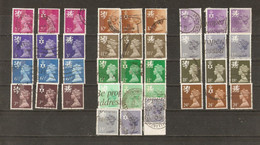 Delcampe - Grande-Bretagne - Emissions Régionales - Ecosse - Irlande Du Nord - Pays De Galles - Petit Lot De 13 Séries° - Unclassified