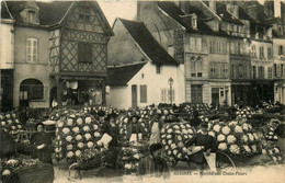 Auxonne * Le Marché Aux Choux Fleurs * Foire Marchands * Vannerie Boissellerie MONIOT - Auxonne