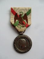 Médaille Du Mexique Modèle Sacristain Sans Signature, épaisse, Rare - Avant 1871