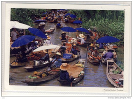 THAILAND - The Unique Floating Market Of Thailand, Commerce - Thaïlande