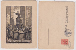 97202 Privat Ganzsachen Postkarte PP60/C3/01 Luther-Feier Wittenberg 1922 - Cartes Postales