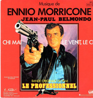 Disque 45 Tours ENNIO MORRICONE Musique Du Film  LE PROFESSIONNEL (AN) - Instrumental